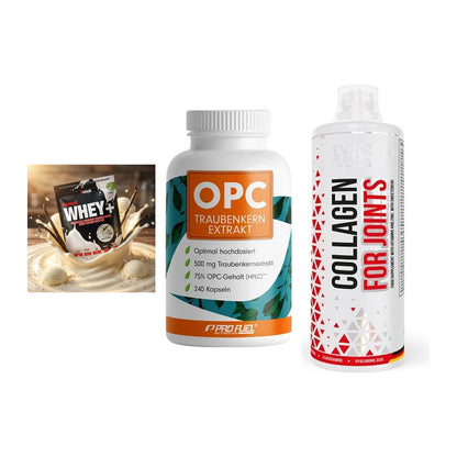 Regenerations-Set: Sinob Honest + ProFuel OPC + MST Collagen – alle enthaltenen Artikel