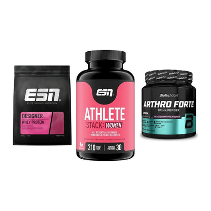 Regenerations-Set: ESN Designer + ESN Athlete + BioTech Arthro – alle enthaltenen Artikel