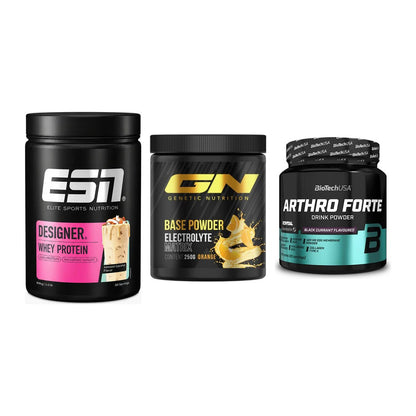 Regenerations-Set: ESN Designer + GN Base Powder + BioTech Arthro – alle enthaltenen Artikel