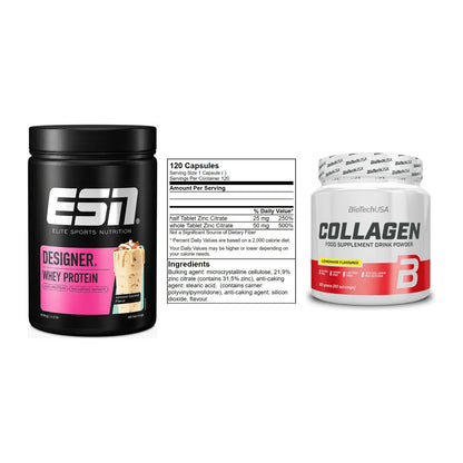 Regenerations-Set: ESN Designer + GN Zinc Citrate + BioTech Collage – alle enthaltenen Artikel
