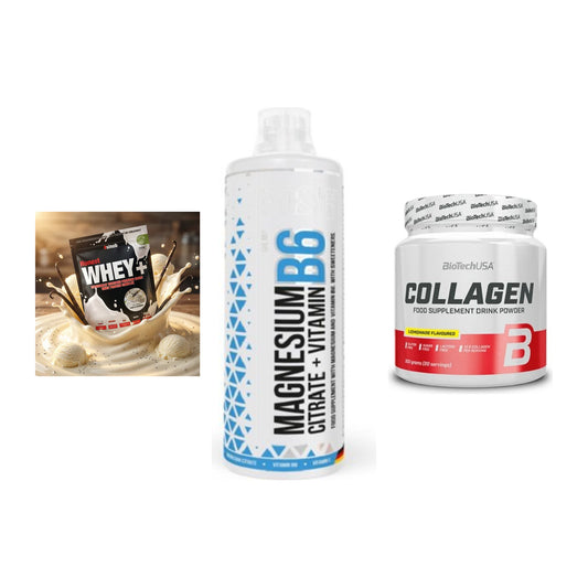 Regenerations-Set: Sinob Honest + MST Magnesium + BioTech Collage – alle enthaltenen Artikel