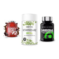 Regenerations-Set: Scitec 100% + Sinob Vitamin + Scitec Mega – alle enthaltenen Artikel