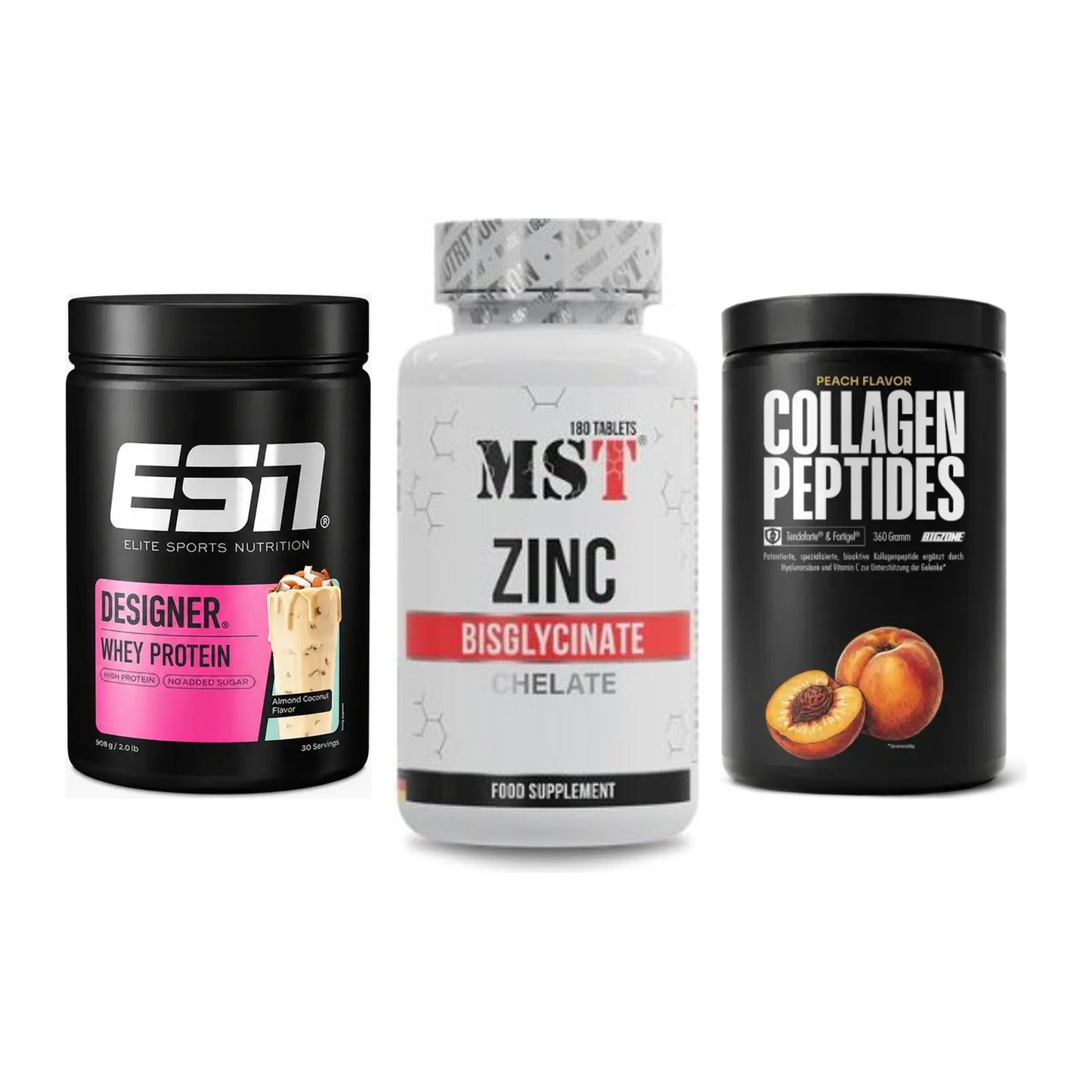 Regenerations-Set: ESN Designer + MST Zinc + Big Zone – alle enthaltenen Artikel