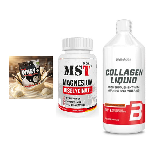 Regenerations-Set: Sinob Honest + MST Magnesium + BioTech Collage – alle enthaltenen Artikel