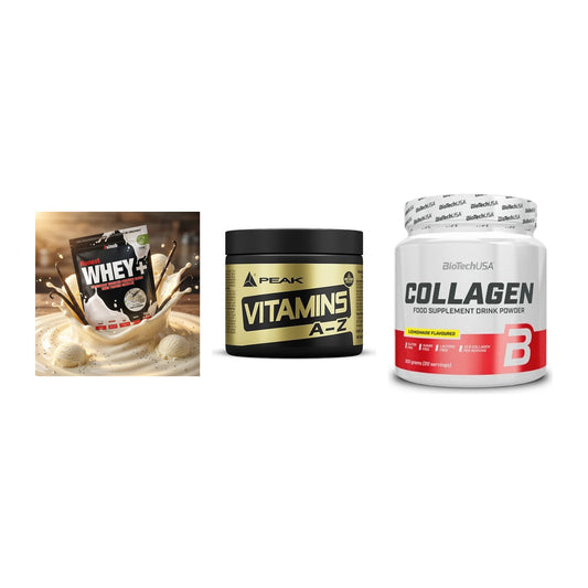 Regenerations-Set: Sinob Honest + Peak Vitamin + BioTech Collage – alle enthaltenen Artikel