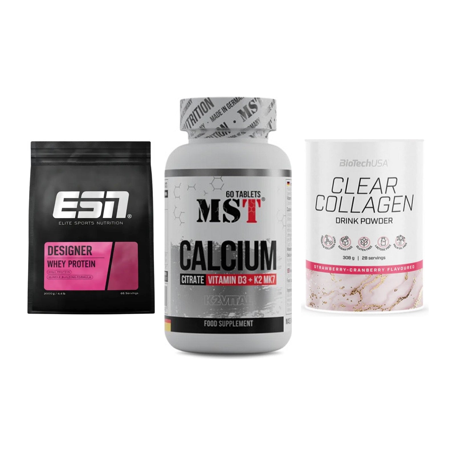 Regenerations-Set: ESN Designer + MST Calcium + BioTech Clear – alle enthaltenen Artikel