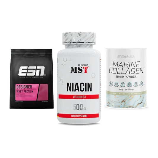 Regenerations-Set: ESN Designer + MST Niacin + BioTech Marine – alle enthaltenen Artikel