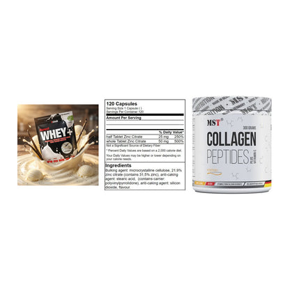 Regenerations-Set: Sinob Honest + GN Zinc Citrate + MST Collagen – alle enthaltenen Artikel