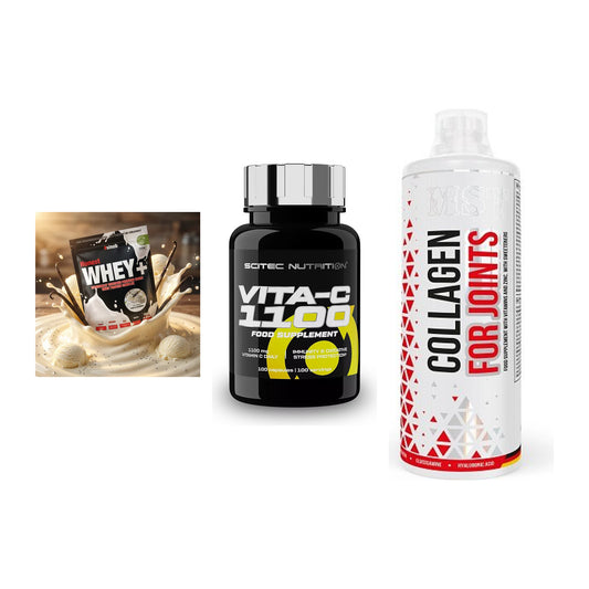 Regenerations-Set: Sinob Honest + Scitec Vitamin + MST Collagen – alle enthaltenen Artikel