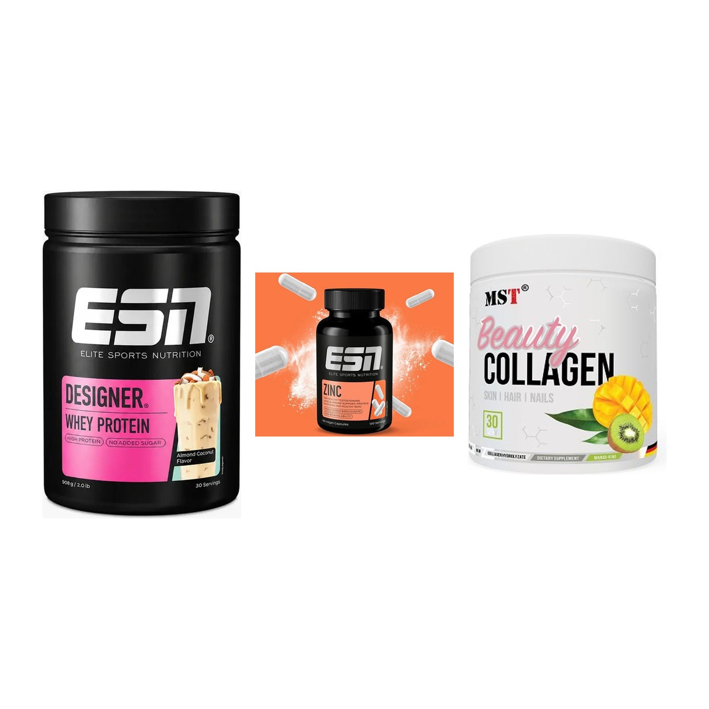 Regenerations-Set: ESN Designer + ESN Zinc + MST Beauty – alle enthaltenen Artikel