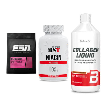 Regenerations-Set: ESN Designer + MST Niacin + BioTech Collage – alle enthaltenen Artikel