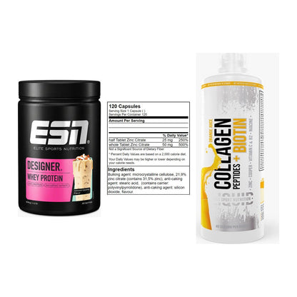 Regenerations-Set: ESN Designer + GN Zinc Citrate + MST Collagen – alle enthaltenen Artikel