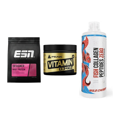 Regenerations-Set: ESN Designer + Peak Vitamin + MST Fish – alle enthaltenen Artikel