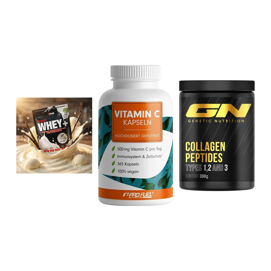 Regenerations-Set: Sinob Honest + ProFuel Vitamin + GN Peptan – alle enthaltenen Artikel