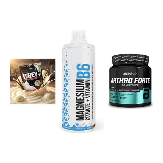 Regenerations-Set: Sinob Honest + MST Magnesium + BioTech Arthro – alle enthaltenen Artikel