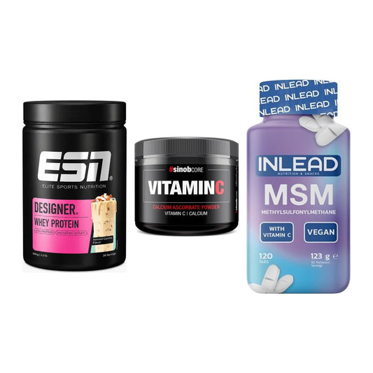Regenerations-Set: ESN Designer + Sinob Vitamin C + INLEAD MSM – alle enthaltenen Artikel