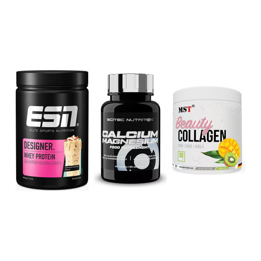 Regenerations-Set: ESN Designer + Scitec Calcium + MST Beauty – alle enthaltenen Artikel