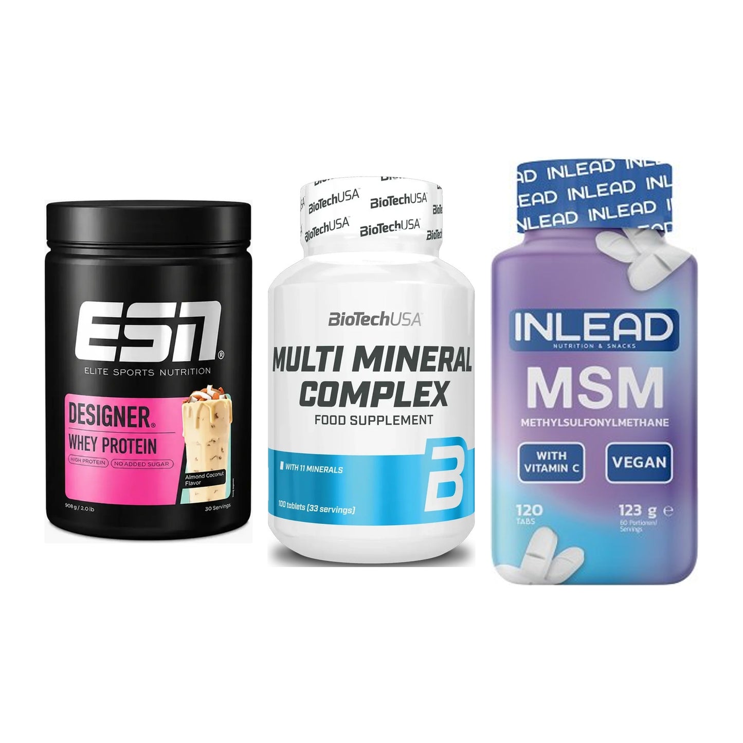 Regenerations-Set: ESN Designer + BioTech Multi + INLEAD MSM – alle enthaltenen Artikel