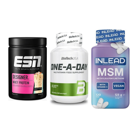 Regenerations-Set: ESN Designer + BioTech One A + INLEAD MSM – alle enthaltenen Artikel