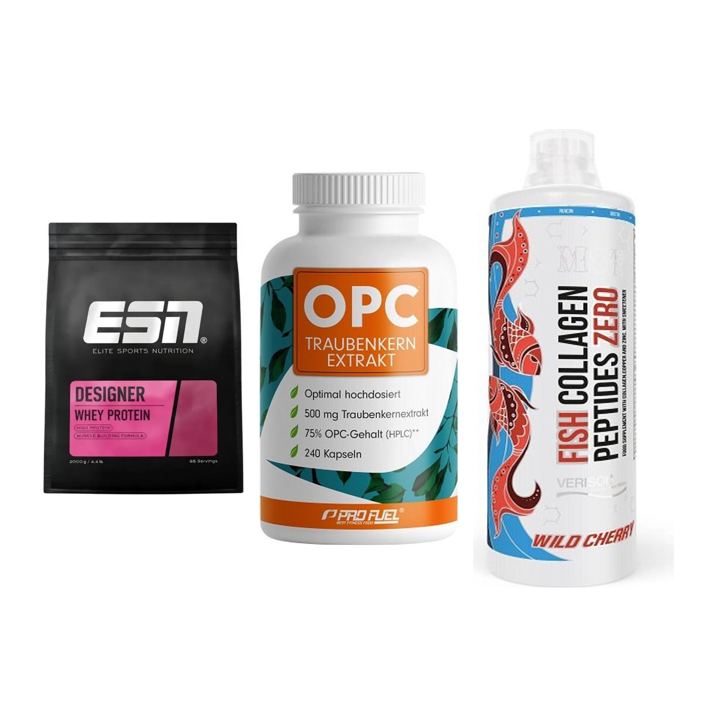 Regenerations-Set: ESN Designer + ProFuel OPC + MST Fish – alle enthaltenen Artikel