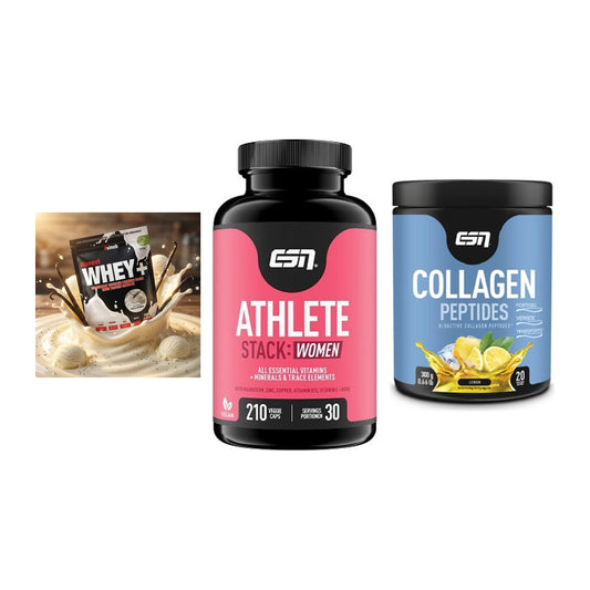 Regenerations-Set: Sinob Honest + ESN Athlete + ESN Collagen – alle enthaltenen Artikel