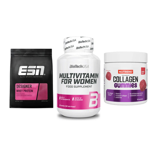 Regenerations-Set: ESN Designer + BioTech Multivi + Nutrend Collage – alle enthaltenen Artikel