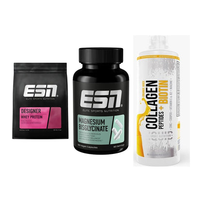Regenerations-Set: ESN Designer + ESN Magnesium + MST Collagen – alle enthaltenen Artikel