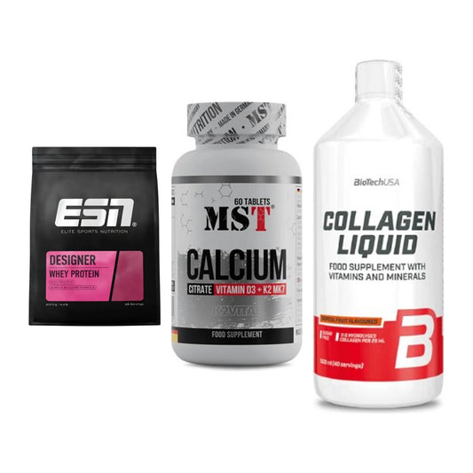 Regenerations-Set: ESN Designer + MST Calcium + BioTech Collage – alle enthaltenen Artikel