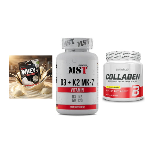 Regenerations-Set: Sinob Honest + MST Vitamin D3 + BioTech Collage – alle enthaltenen Artikel