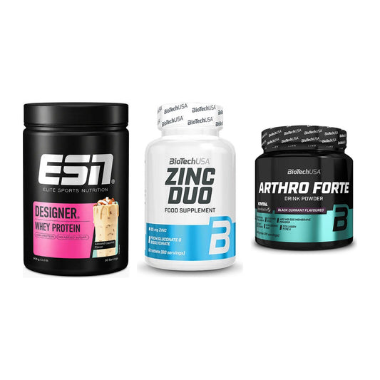 Regenerations-Set: ESN Designer + BioTech Zinc + BioTech Arthro – alle enthaltenen Artikel