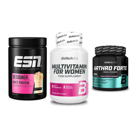 Regenerations-Set: ESN Designer + BioTech Multivi + BioTech Arthro – alle enthaltenen Artikel