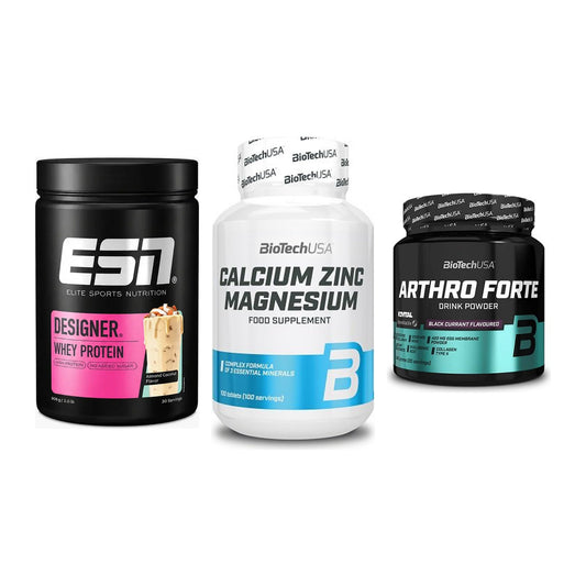 Regenerations-Set: ESN Designer + BioTech Calcium + BioTech Arthro – alle enthaltenen Artikel