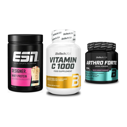 Regenerations-Set: ESN Designer + BioTech Vitamin + BioTech Arthro – alle enthaltenen Artikel