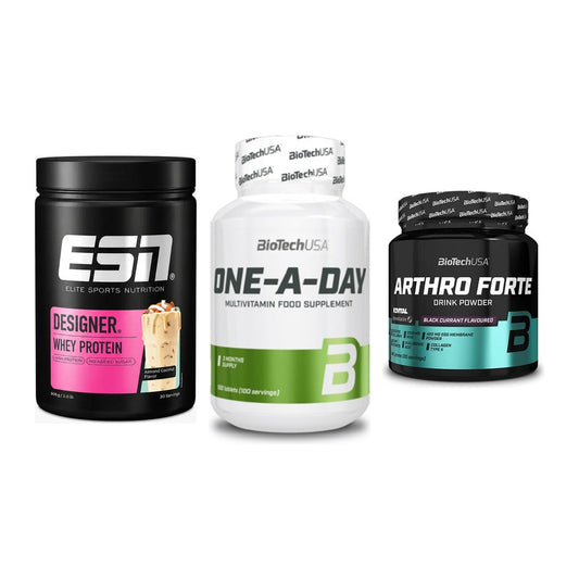 Regenerations-Set: ESN Designer + BioTech One A + BioTech Arthro – alle enthaltenen Artikel