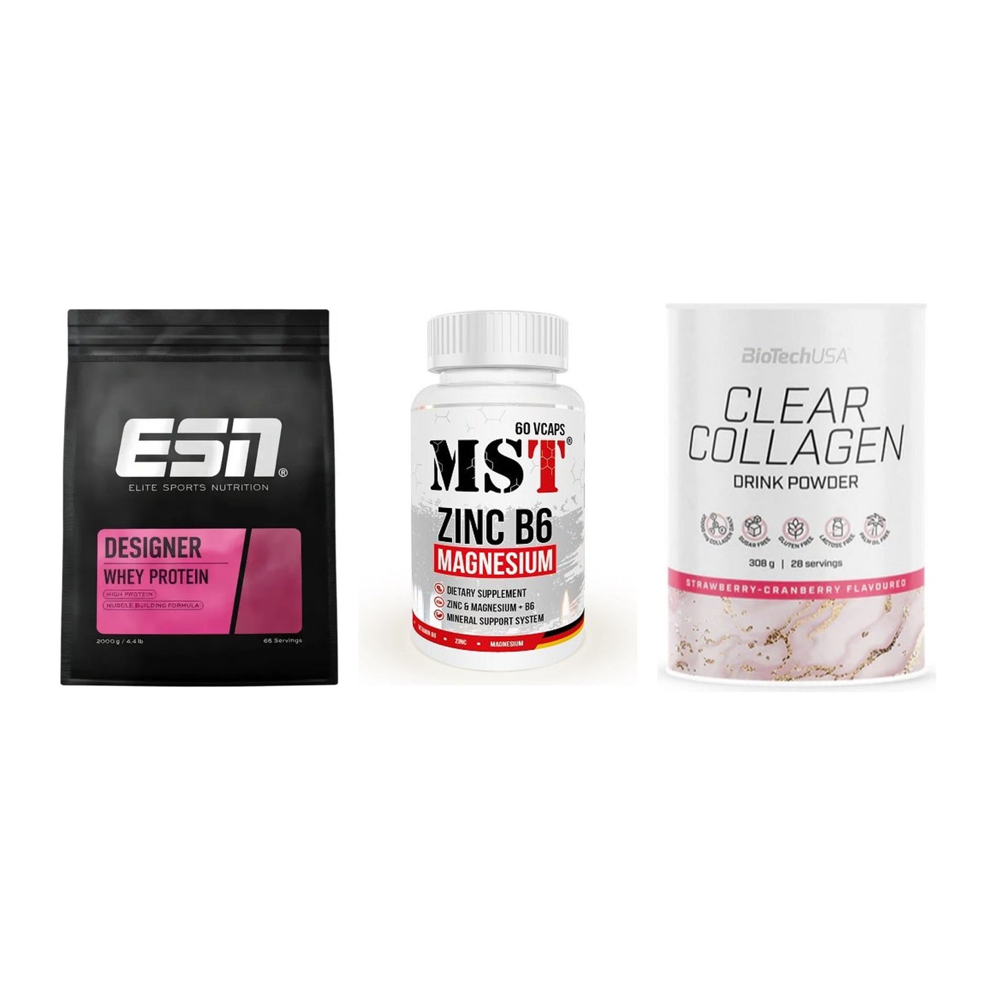 Regenerations-Set: ESN Designer + MST Zinc + BioTech Clear – alle enthaltenen Artikel