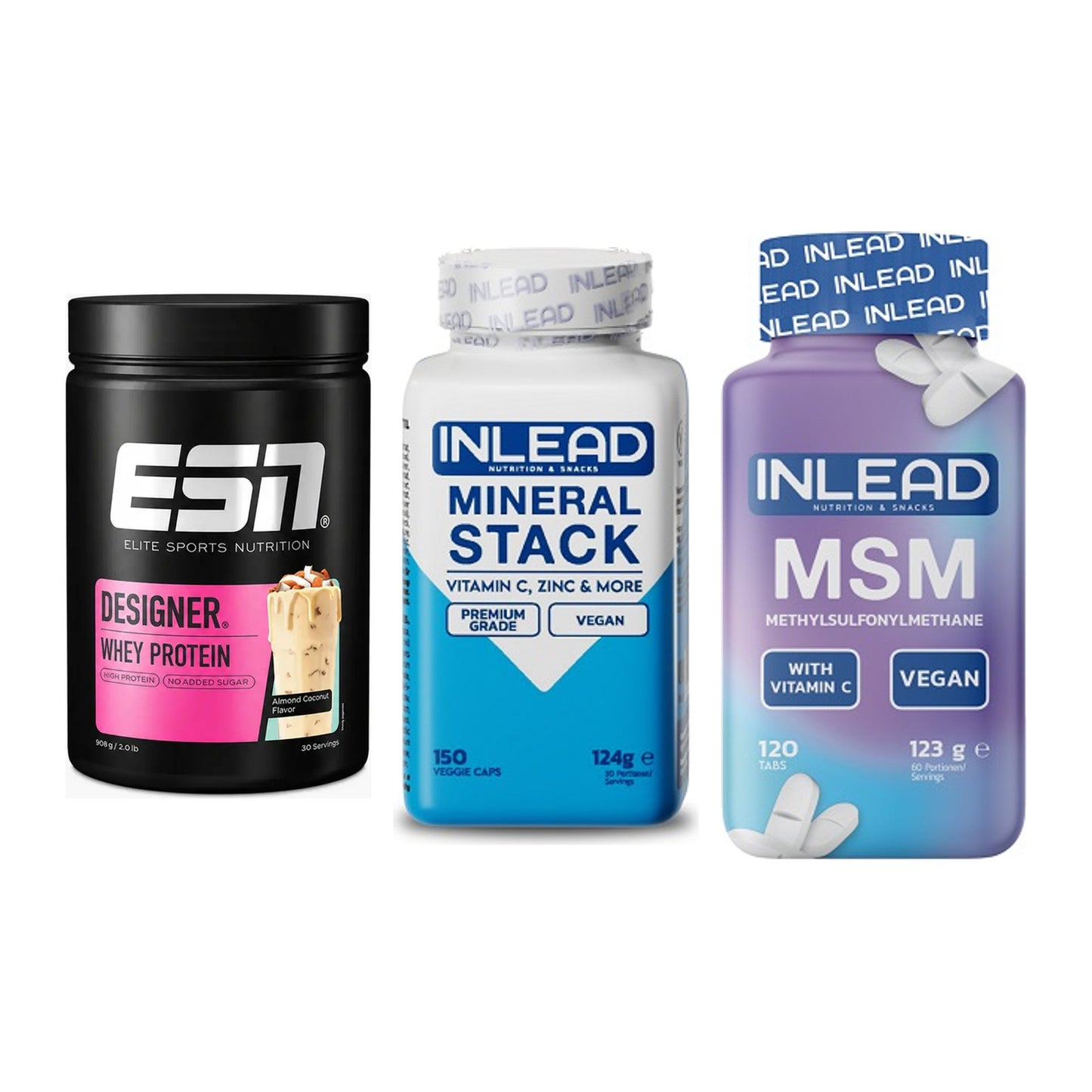 Regenerations-Set: ESN Designer + INLEAD Mineral + INLEAD MSM – alle enthaltenen Artikel