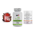 Regenerations-Set: Scitec 100% + MST Magnesium + BioTech Clear – alle enthaltenen Artikel