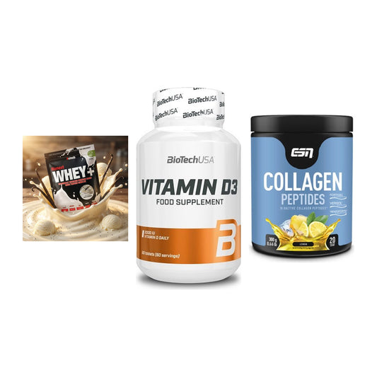 Regenerations-Set: Sinob Honest + BioTech Vitamin + ESN Collagen – alle enthaltenen Artikel
