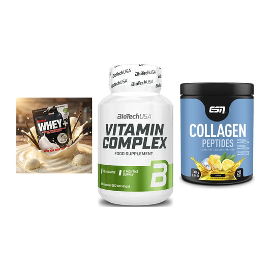 Regenerations-Set: Sinob Honest + BioTech Vitamin + ESN Collagen – alle enthaltenen Artikel