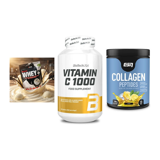 Regenerations-Set: Sinob Honest + BioTech Vitamin + ESN Collagen – alle enthaltenen Artikel