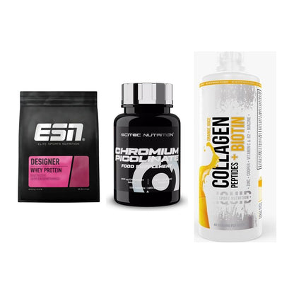 Regenerations-Set: ESN Designer + Scitec Chromium + MST Collagen – alle enthaltenen Artikel
