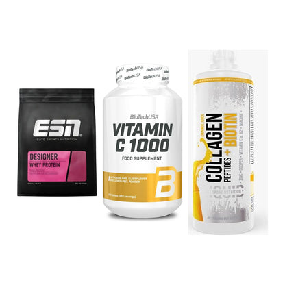 Regenerations-Set: ESN Designer + BioTech Vitamin + MST Collagen – alle enthaltenen Artikel