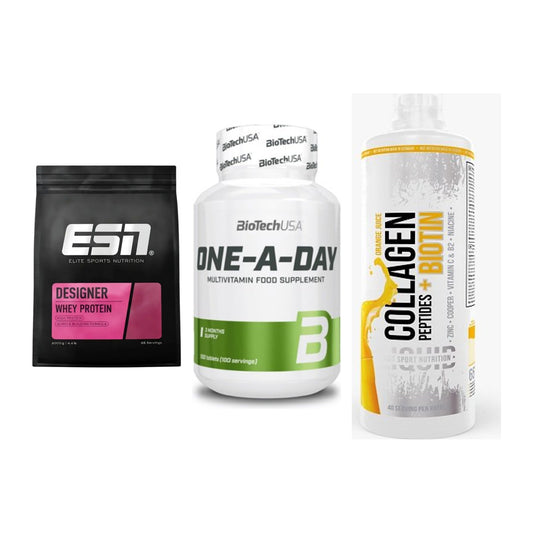 Regenerations-Set: ESN Designer + BioTech One A + MST Collagen – alle enthaltenen Artikel