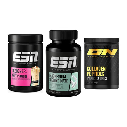 Regenerations-Set: ESN Designer + ESN Magnesium + GN Peptan – alle enthaltenen Artikel