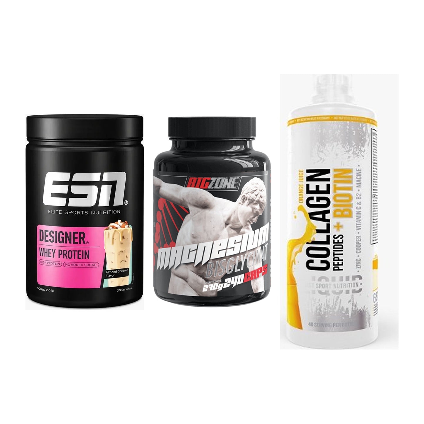 Regenerations-Set: ESN Designer + Big Zone + MST Collagen – alle enthaltenen Artikel