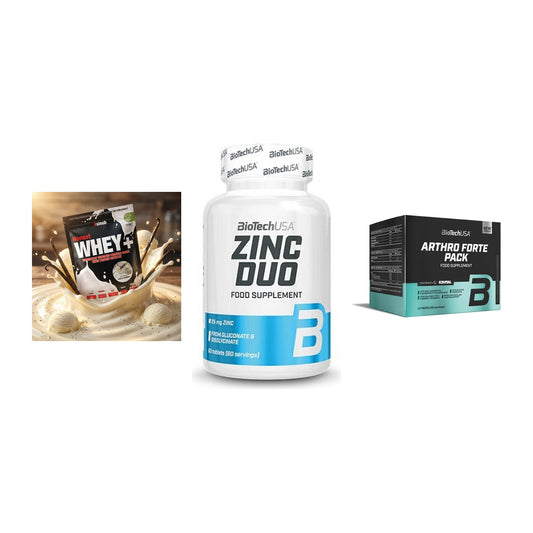 Regenerations-Set: Sinob Honest + BioTech Zinc + BioTech Arthro – alle enthaltenen Artikel