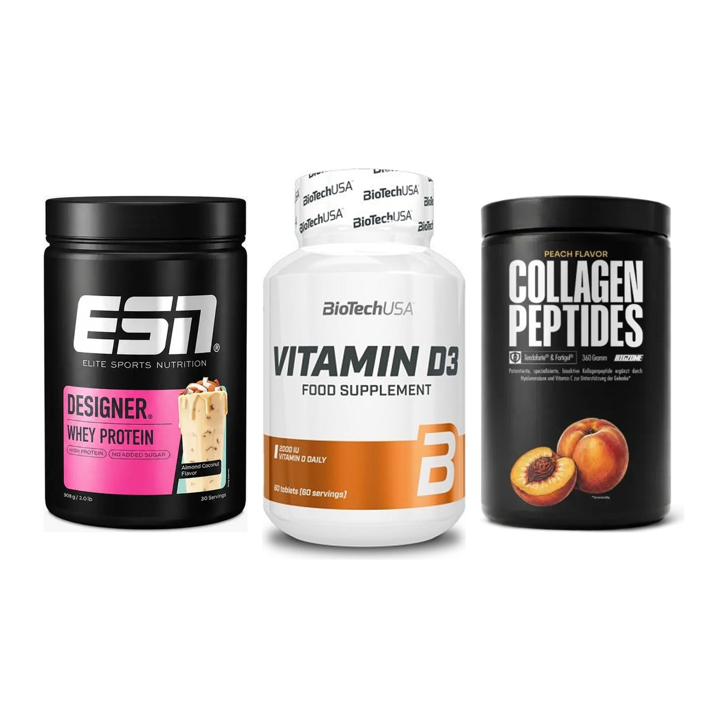 Regenerations-Set: ESN Designer + BioTech Vitamin + Big Zone – alle enthaltenen Artikel