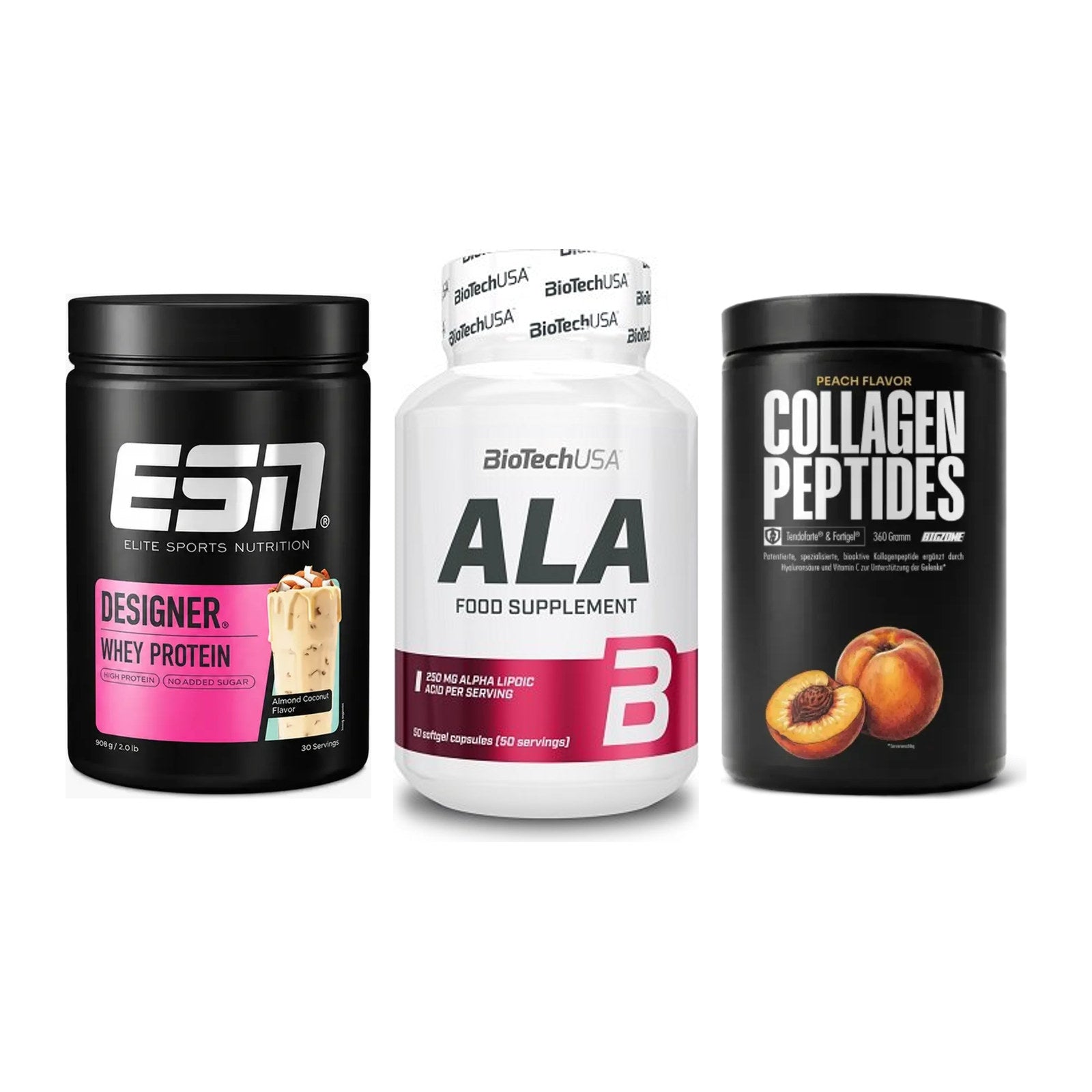 Regenerations-Set: ESN Designer + BioTech ALA + Big Zone – alle enthaltenen Artikel