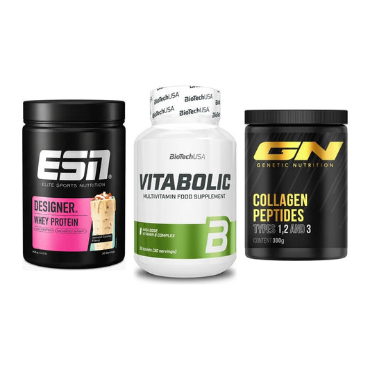Regenerations-Set: ESN Designer + BioTech Vitabol + GN Peptan – alle enthaltenen Artikel
