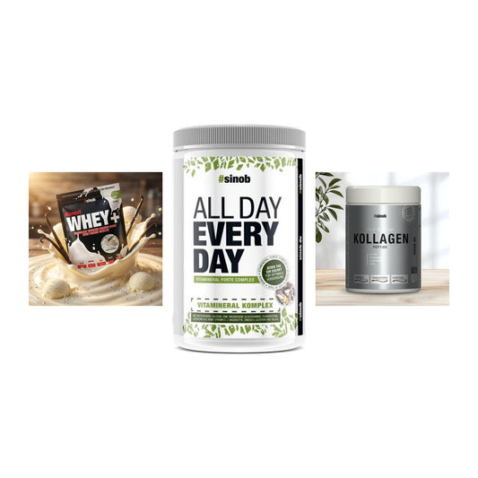 Regenerations-Set: Sinob Honest + Sinob All Day + Sinob Kollagen – alle enthaltenen Artikel
